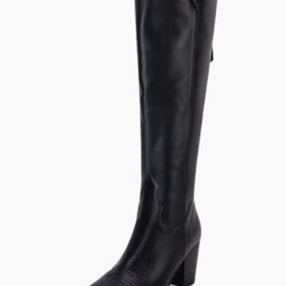 Black Knee-High Women's Boots
